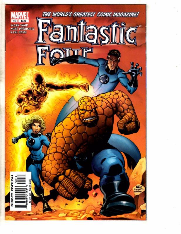 10 Fantastic Four Marvel Comics # 506 507 508 509 510 511 512 513 514 515 TW53