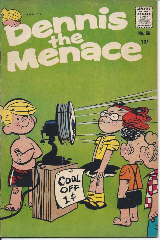 Dennis the Menace #86 - Silver Age - Sept. 1966 (FN)