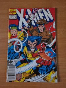 X-Men #4 Newsstand Variant ~ FINE - VERY FINE VF ~ 1992 Marvel Comics