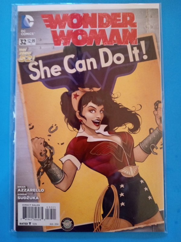 Wonder Woman #32 Variant Cover (2014) VF+