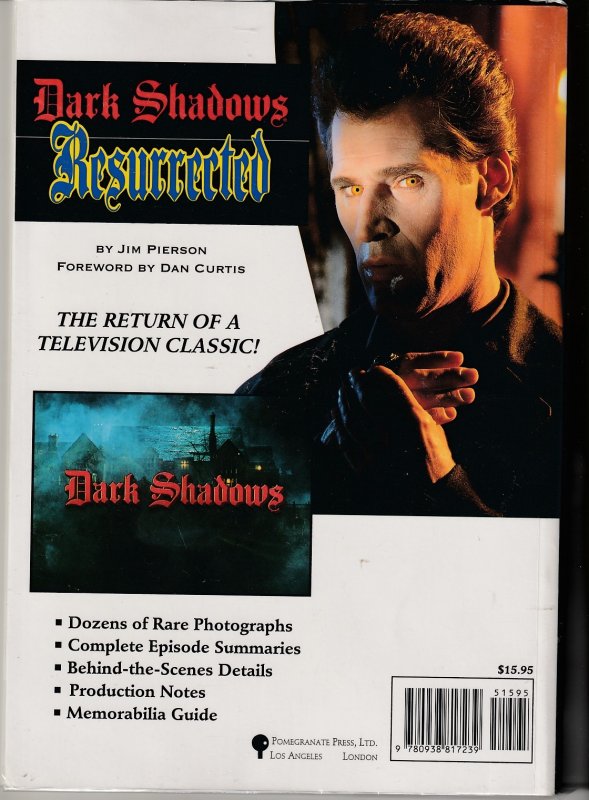 Dark Shadows Resurrected by Jim Pierson  Compendium to the 90's Revival ...