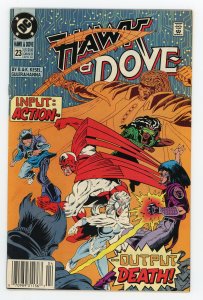 Hawk and Dove #23 (1989 v3) Newsstand VF+