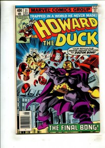 HOWARD THE DUCK #31 (8.0) NEWSSTAND!! 1979