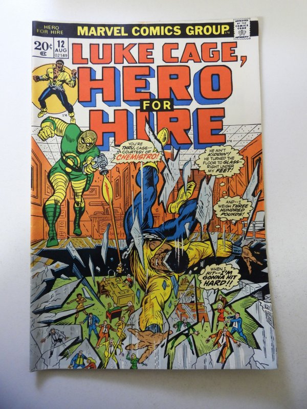 Luke Cage, Hero for Hire #12 FN/VF condition