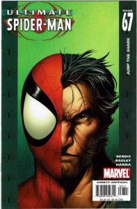 Ultimate Spider-Man #67 Brian Bendis Wolverine NM