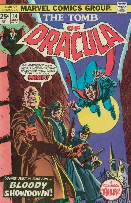 Tomb of Dracula #34 VG; Marvel | low grade comic - save on shipping - details in