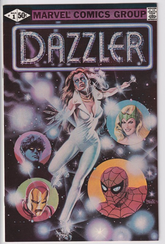 DAZZLER #1 (Mar 1981) VF+ 8.5 off white to white. Sharp book!