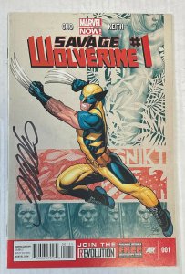 Savage Wolverine #1 Signed by Frank Cho