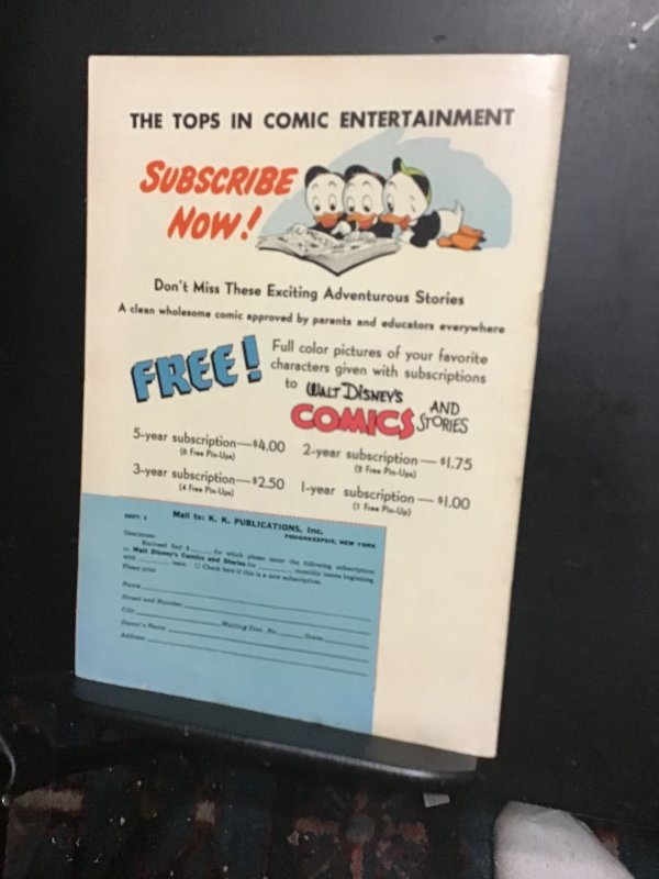 Walt Disney's Comics & Stories #116 (1950) Mid high grade! FN+ Wow!