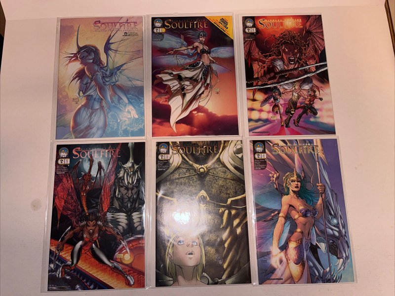 Soulfire (2004) # 1-4 1B 1C 2 2B 3A 4B (VF/NM) Set | Michael Turner