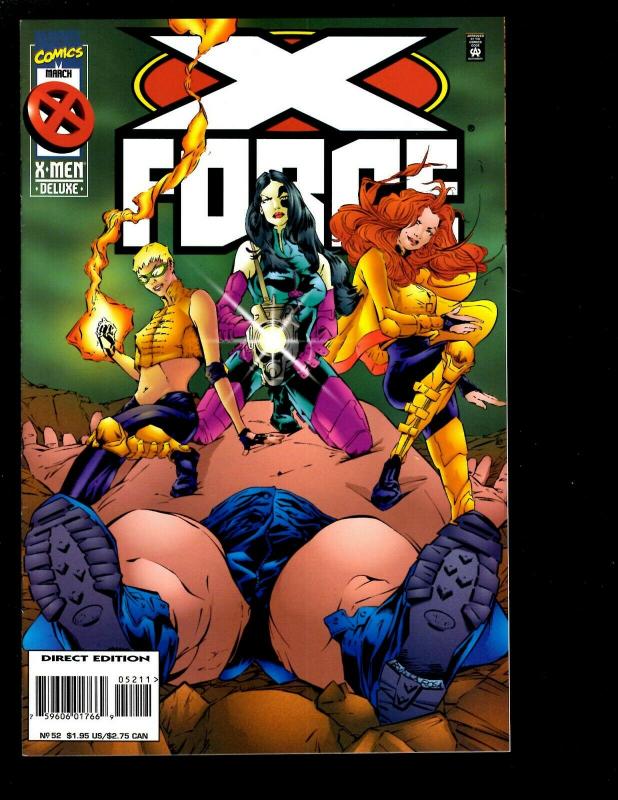 11 X-Force Marvel Comics # 36 39 43 46 47 49 52 61 62 95 100 RP3