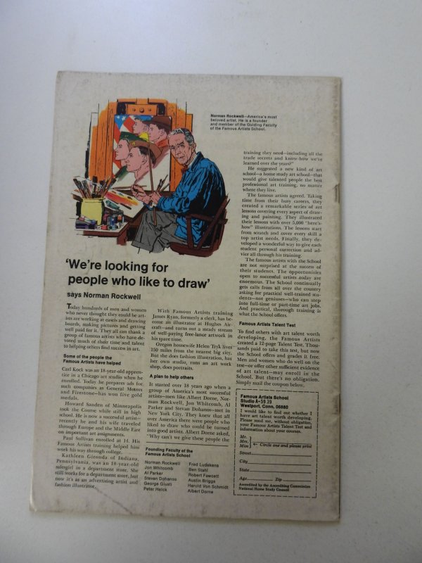 Daredevil #45 (1968) VG+ condition bottom staple detached from cover