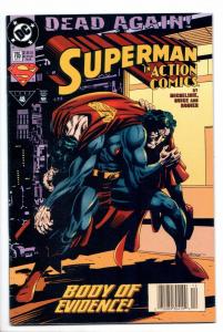 Action Comics #705 - 1st App of Simm-Bots (DC, 1994) - VF+