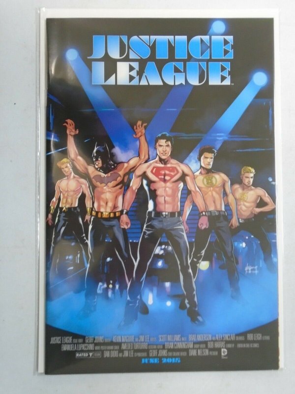 Justice League #40 B Movie Poster Variant 8.0 VF (2015)