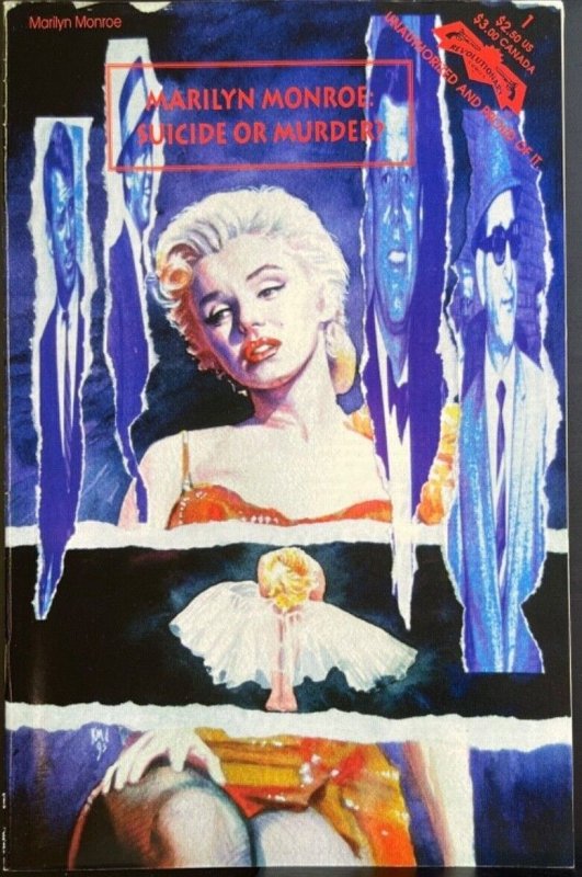 Marilyn Monroe: Suicide or Murder? #1 - Revolutionary Comics - 1993