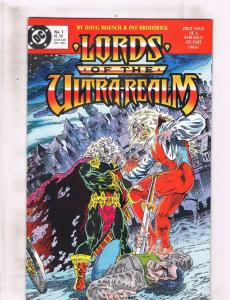 Lot of 3 Lords of the Ultra Realms DC Comic Books #1 2 3 WT6 