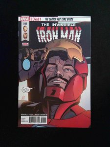 Invincible Iron Man #599  Marvel Comics 2018 NM-