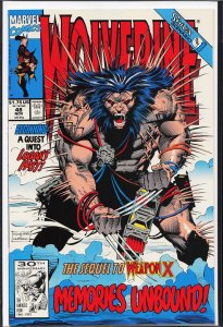 Wolverine #48 (1991) Wolverine