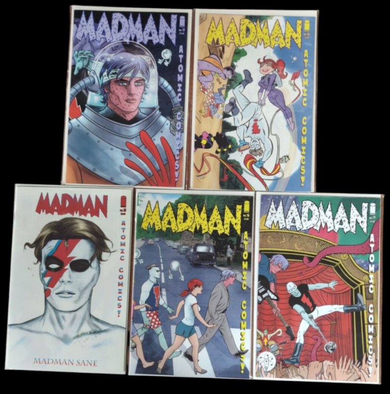 Madman Atomic Comics #1-17 run lot Allred + Road Beatles Cover 2007 Image NM