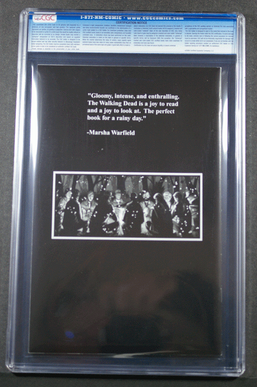 Walking Dead #5 CGC Graded 9.8