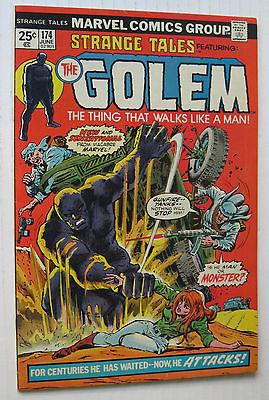 Strange Tales/The Golem #174 (MCG 6/74) VF+ Gil Kane-c/a....