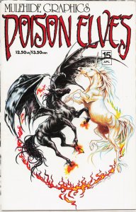 Poison Elves #15 Second Printing Variant (1994) Poison Elves