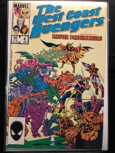 West Coast Avengers #4 Direct Edition (1986)