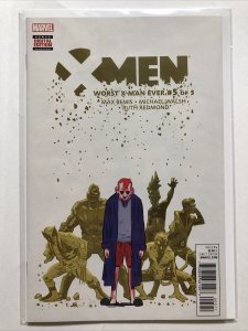 Lot Of 2 X Men: The worst Xman Ever #4 5 Marvel 2016 Save Combine Shipping 