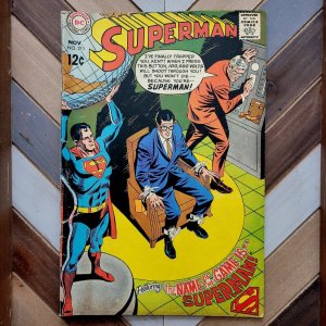 SUPERMAN #211 FR/GD (DC 1968) Starring MR SLEEK! Curt Swan Artwork