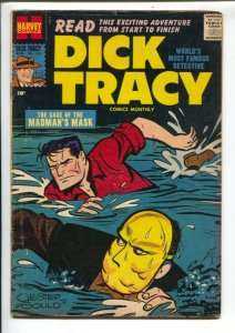 Dick Tracy #114 1957-Harvey-Chester Gould art-crime stories-Madman's Mask-VG+