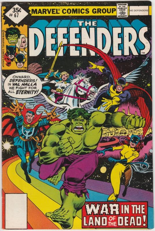 4 The Defenders Marvel Comic Books # 44 67 76 104 Hulk Luke Cage Hellcat AH3