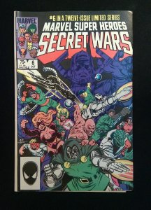 Marvel Super Heroes Secret Wars #6  Marvel Comics 1984 VG/FN 