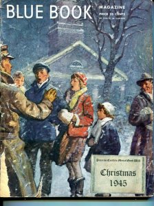 BLUE BOOK PULP-DECEMBER 1945-G/VG-CHRISTMAS-NELSON BOND-BONHAM-BEDFORD- G/VG