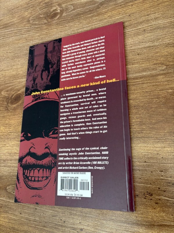 Hellblazer Hard Time DC Vertigo Comics TPB Graphic Novel Comic Book  9 J389