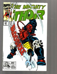 12 Thor Marvel Comics #442 443 444 445 446 447 448 449 450 451 452 +341 GK39