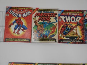 Huge Lot Treasury Edition Comics (30) W/Spidey, Thor, Hulk, Batman+ Avg VG+ Cond