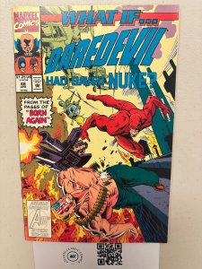 What If #48 VF Marvel Comic book Daredevil Bullseye Nuke Watcher 7 HH1