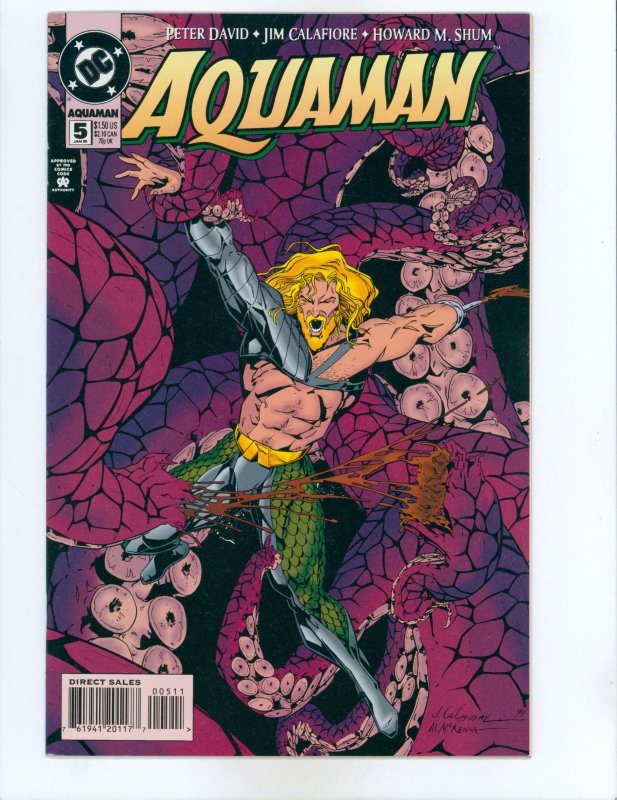 Aquaman 5 1st appearance of Koryak, son of Aquaman