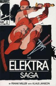 Elektra Saga, The #3 VF ; Marvel | Frank Miller