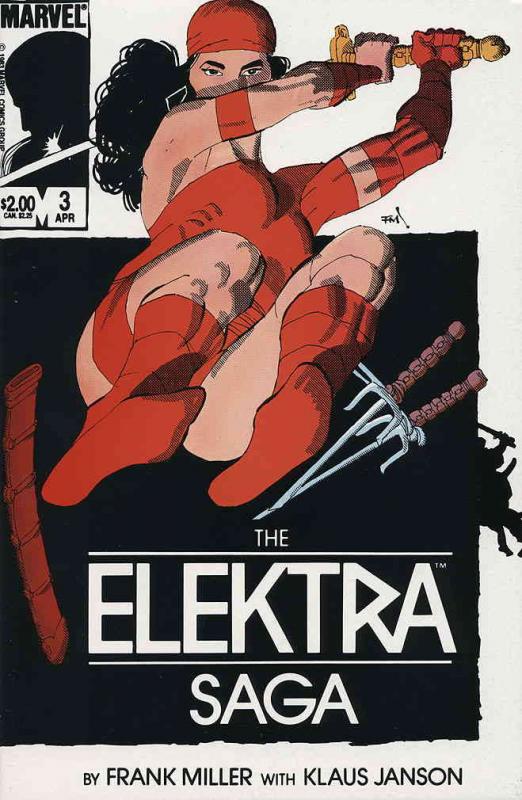 Elektra Saga, The #3 VF ; Marvel | Frank Miller
