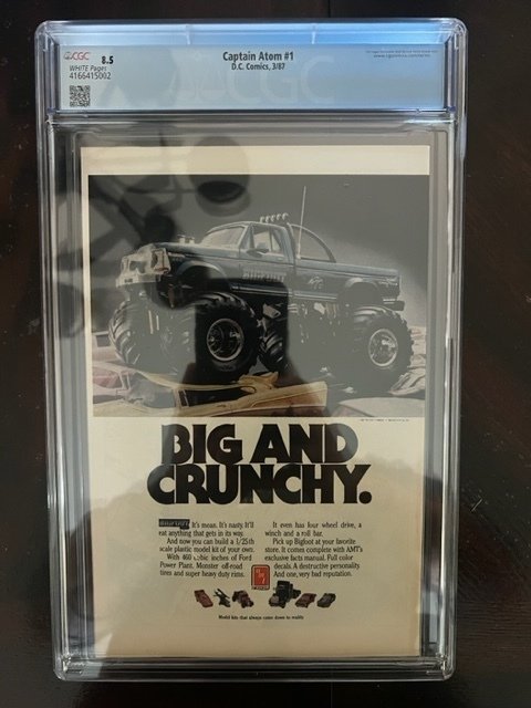 Captain Atom #1 (1987) - CGC 8.5