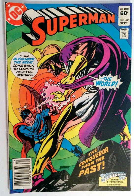 Superman #387 MARK JEWELERS