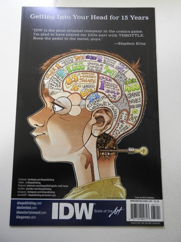 Teenage Mutant Ninja Turtles #31 Cover B (2014) NM Condition