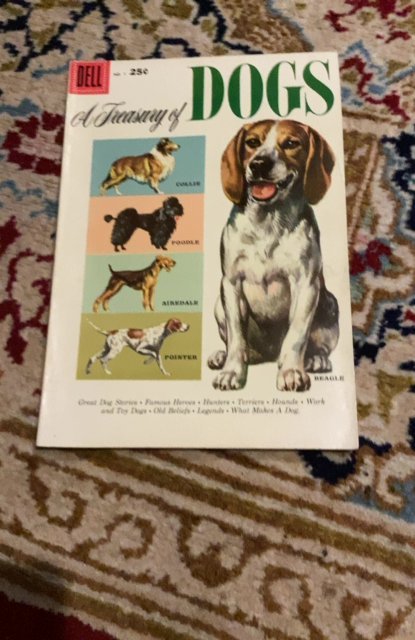 A Treasury of Dogs (1956) Rare 1 and only! Giant-Size Key! ! Oregon CERTIFICATE