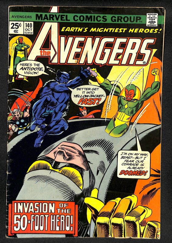 The Avengers #140 (1975)