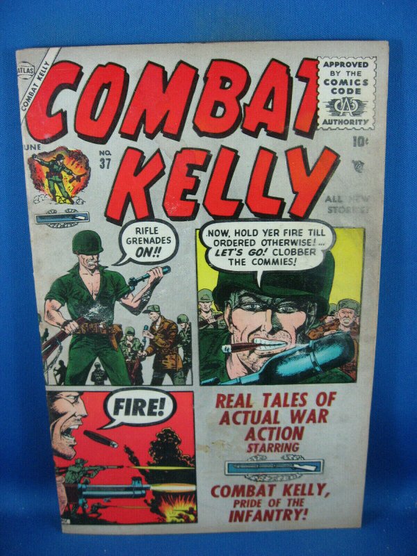 COMBAT KELLY 37 F- ATLAS 1956