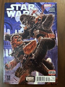 Star Wars #14 VF/NM Chewbacca vs Black Krrsantan Mark Brooks Cover (Marvel 2016)