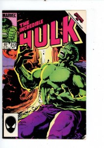 The Incredible Hulk #312 (1985) Hulk Marvel Comics