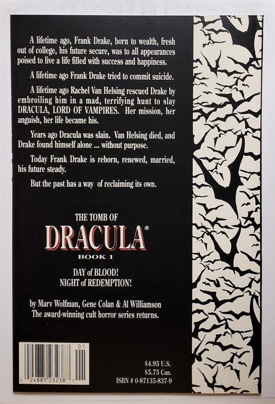 Tomb of Dracula #1 (Nov 1991, Epic) VF/NM  