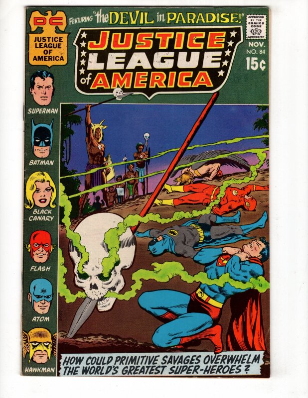 Justice League Of America 84 1970 Early Bronze Age Dc Id371 Comic Books Bronze Age Dc 